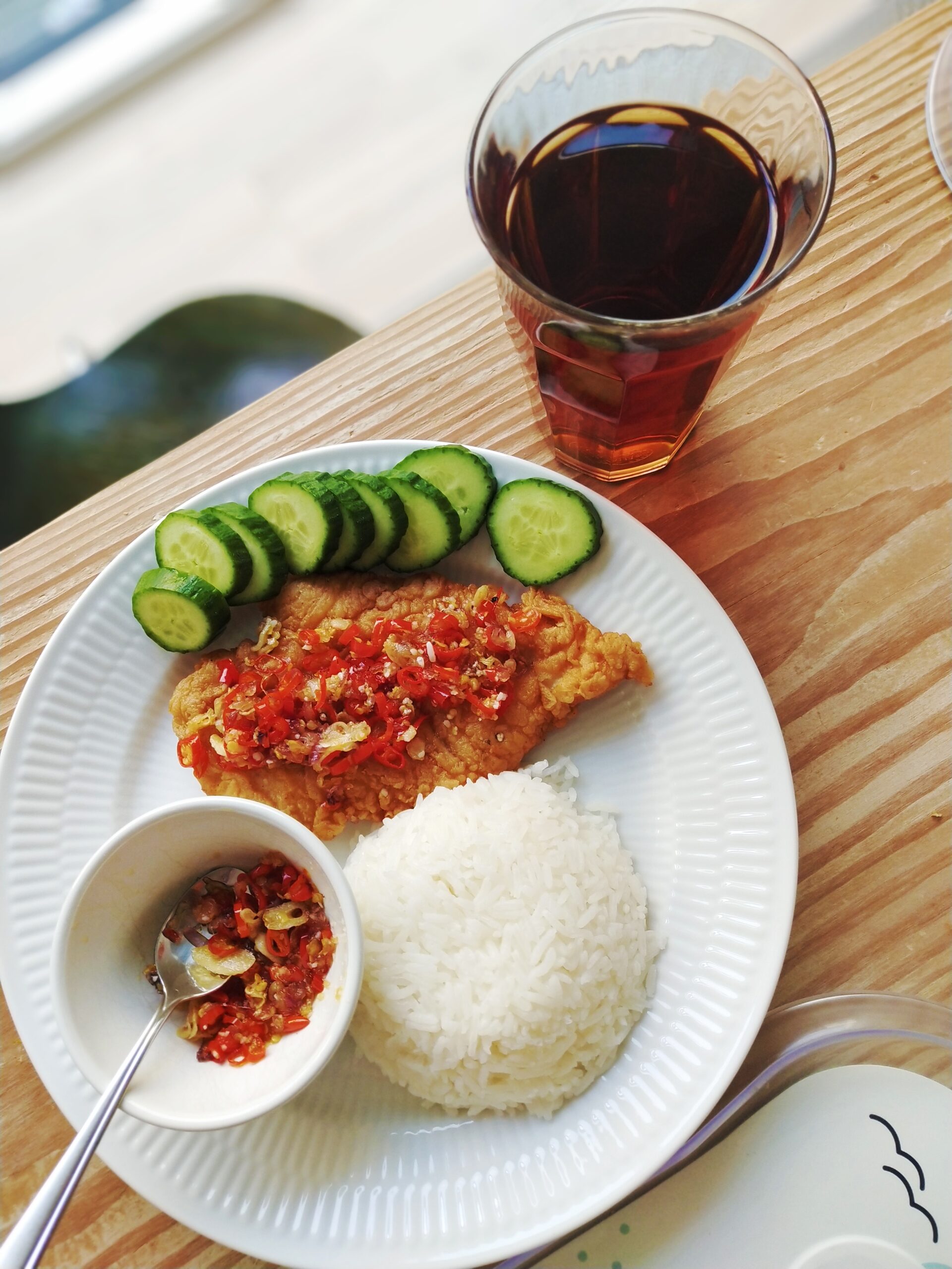 Fried Chicken with sambal