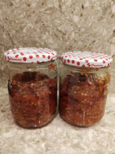 Jar of sambal