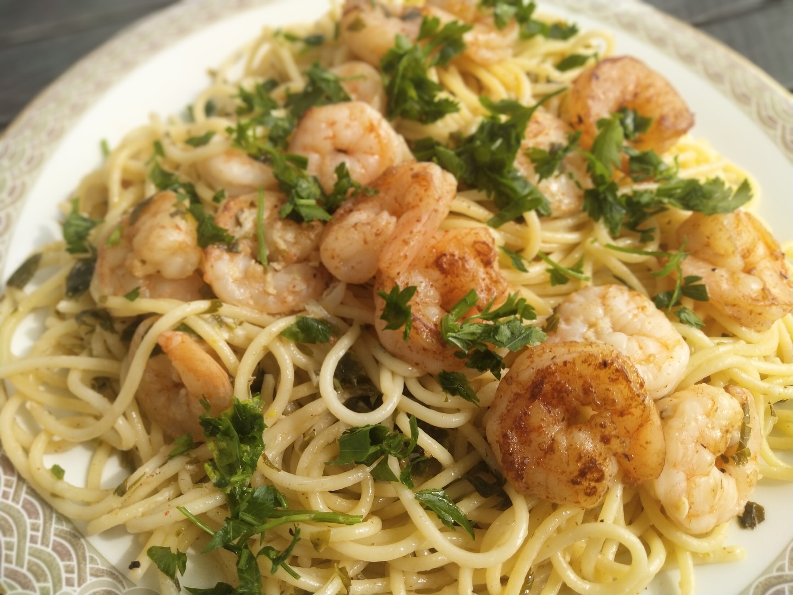 Garlic Shrimp Spaghetti Recipe